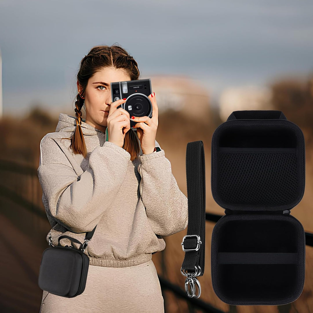 Hart Schutz Hülle Etui Tasche für Fujifilm Mini 41 PH EX D Sofortbildkameras/Mini 40 Sofortbildkamer
