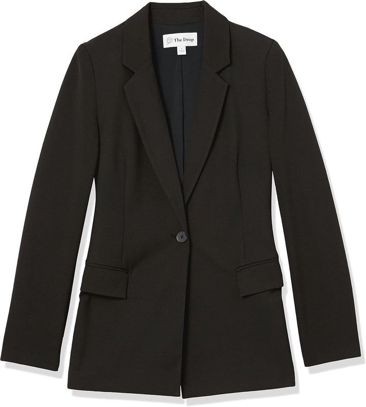 The Drop Damen Blazer (in Übergrösse erhältlich) XS Schwarz, XS Schwarz