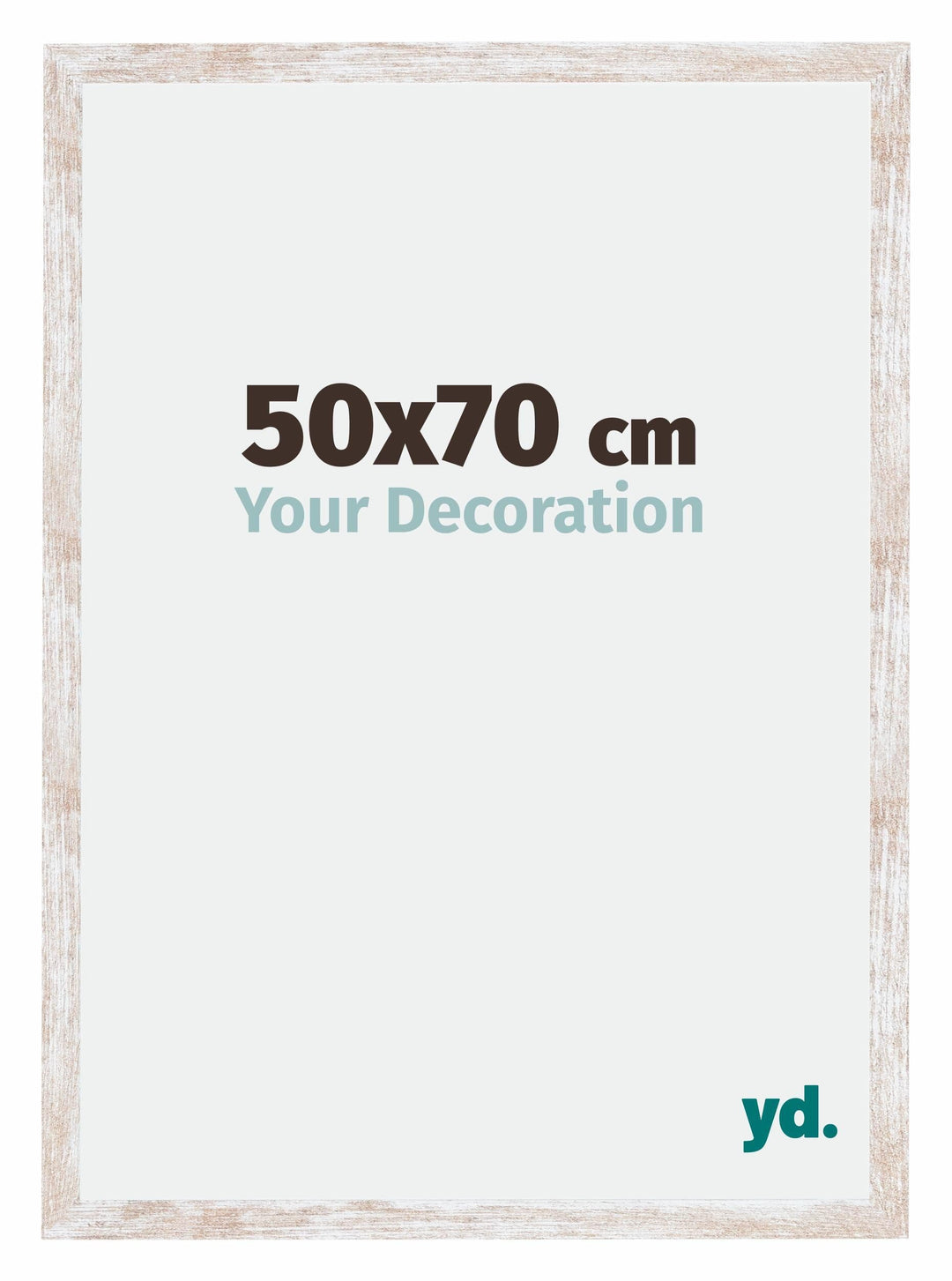 yd. Your Decoration - Bilderrahmen 50,00x70,00 cm - Bilderrahmen aus MDF mit Acrylglas - Antireflex