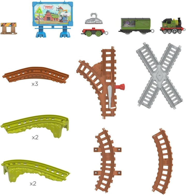 Thomas & Friends Push Along Whiff Spielzeugstrecke für Kinder ab 3 Jahren