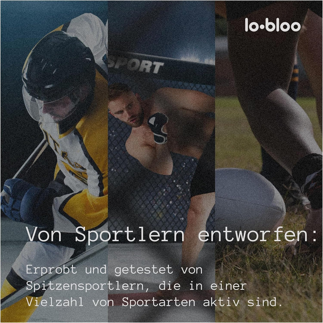 lobloo PRO-FIT, Zum Patent Angemeldeter, Professioneller Abdruckloser Dual-density-zahnschutz Kampfs