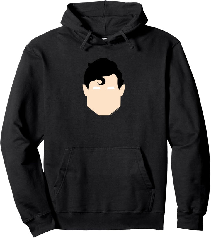 Superman Supes Head Pullover Hoodie