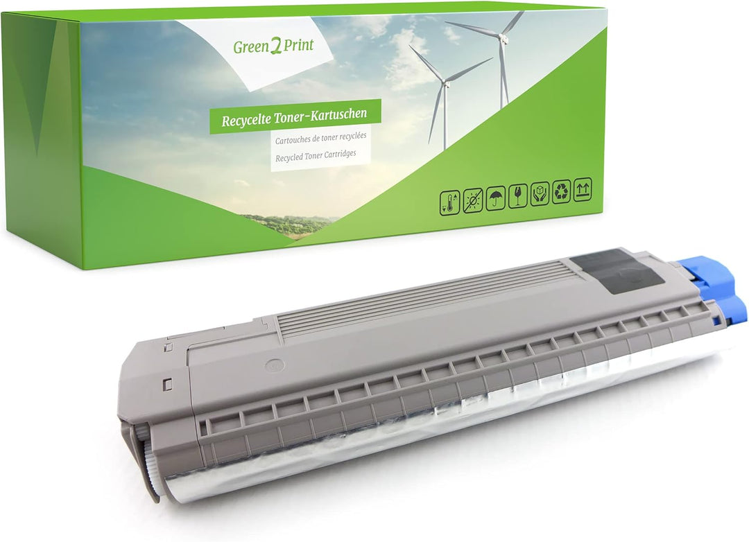 Green2Print Toner schwarz 7000 Seiten ersetzt Oki 44059168 passend für Oki MC851+, MC851CDTN, MC851C