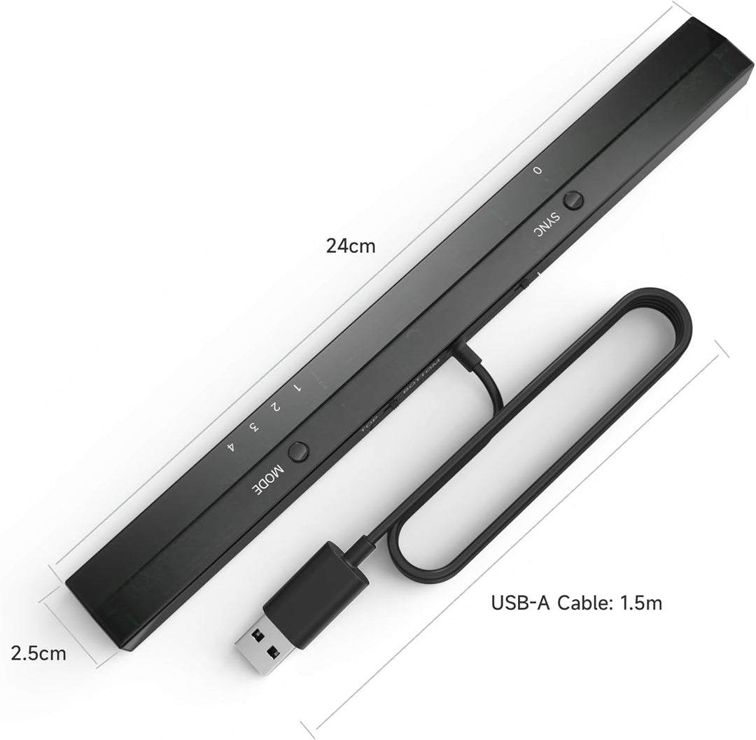 Mayflash W010 Wireless Sensor DolphinBar [Wiimote zu PC USB]