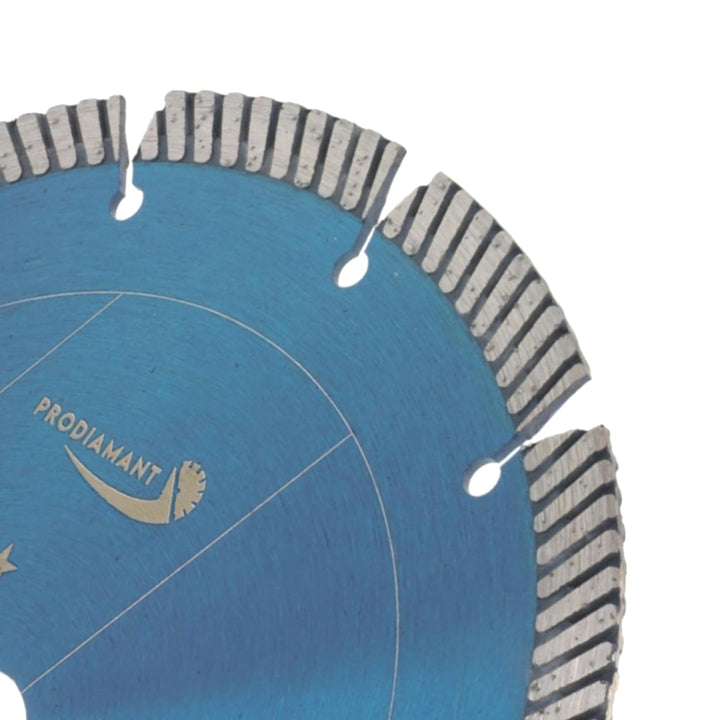 PRODIAMANT Fastcut Highspeed Diamant-Trennscheibe 180 mm x 22,23 mm für sehr harte Baustoffe wie Kal