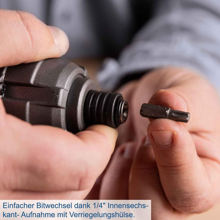 Scheppach Akku Schlagschrauber C-ID180-X Akkuschrauber | Drehmoment 180Nm | Schlagzahl 3600bpm | Dre