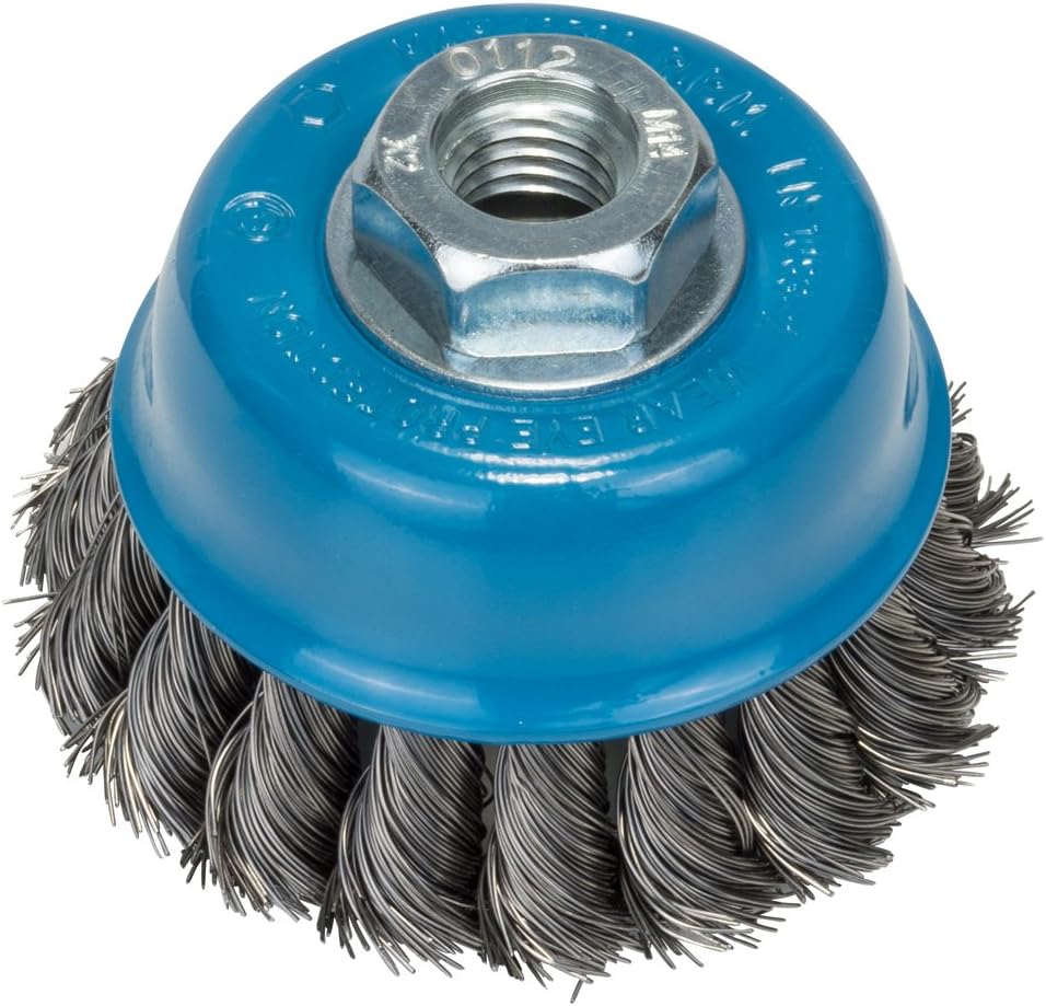 Bosch Professional Topfbürste Stahl gezopfter Draht für Winkelschleifer (Ø 75 mm) & Professional Zub