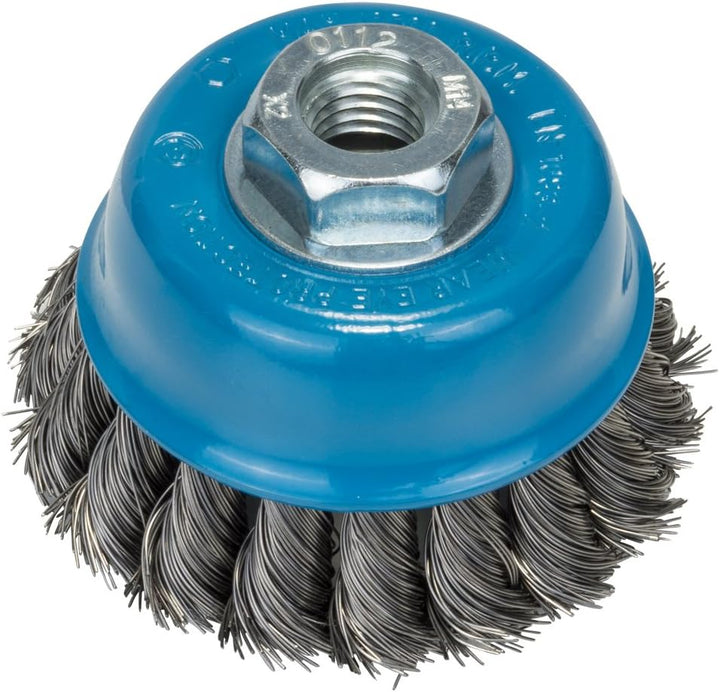 Bosch Professional Topfbürste Stahl gezopfter Draht für Winkelschleifer (Ø 75 mm) & Professional Zub