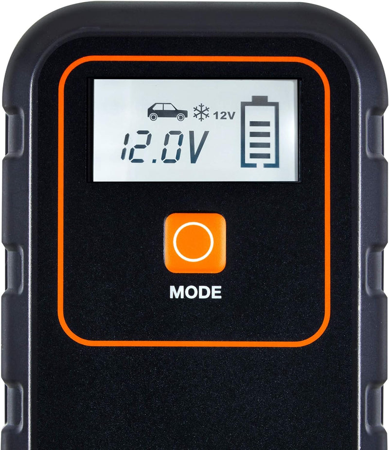 OSRAM BATTERYcharge 904, KFZ-Batteriewartungsgerät 12V, mobiles KFZ Batterieladegerät für PKW & Moto