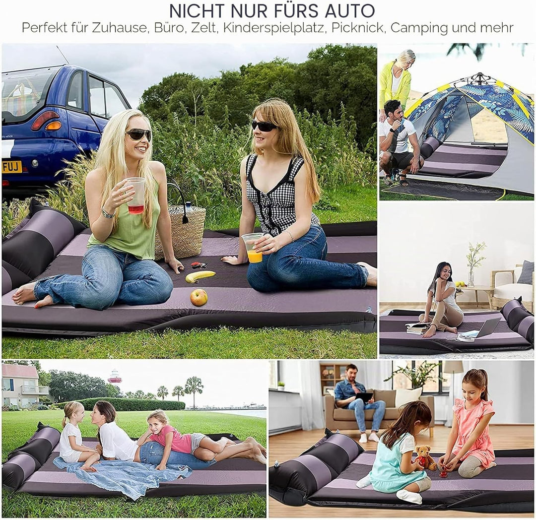 Auto Luftmatratze Selbstaufblasbare für Volkswagen Passat T-Cross T-ROC Tiguan Camping SUV Kofferrau