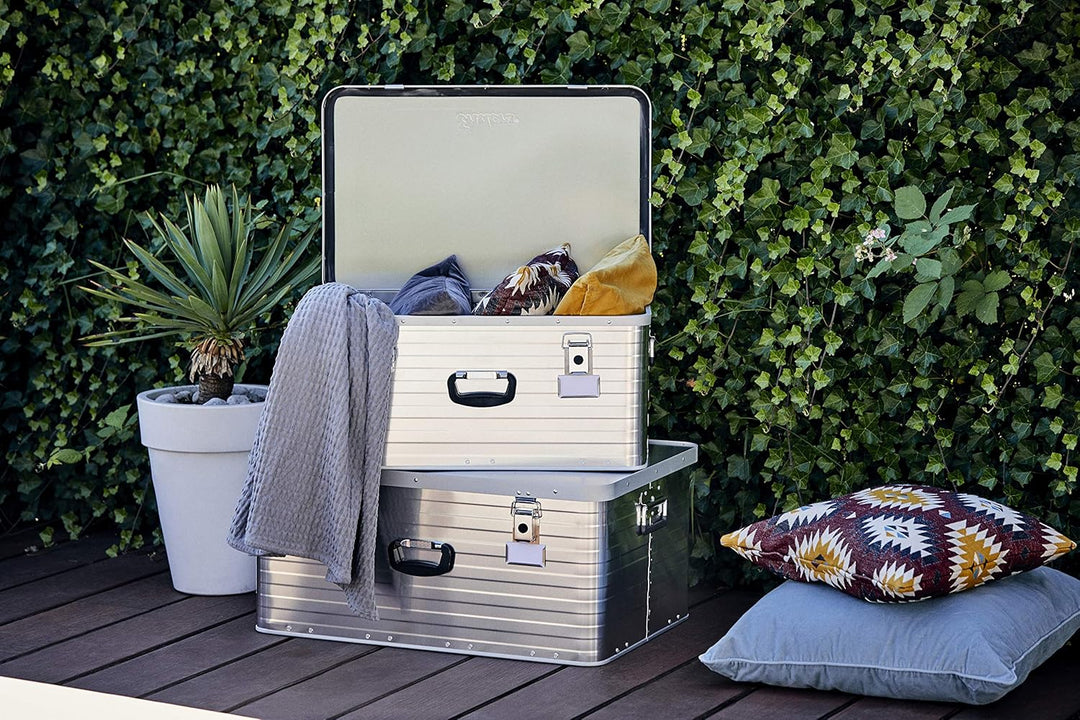 Enders® Alubox TORONTO 47 L + 80 L - Aluminiumbox mit 1 mm Wandstärke, extra stabil - spritzwasser-