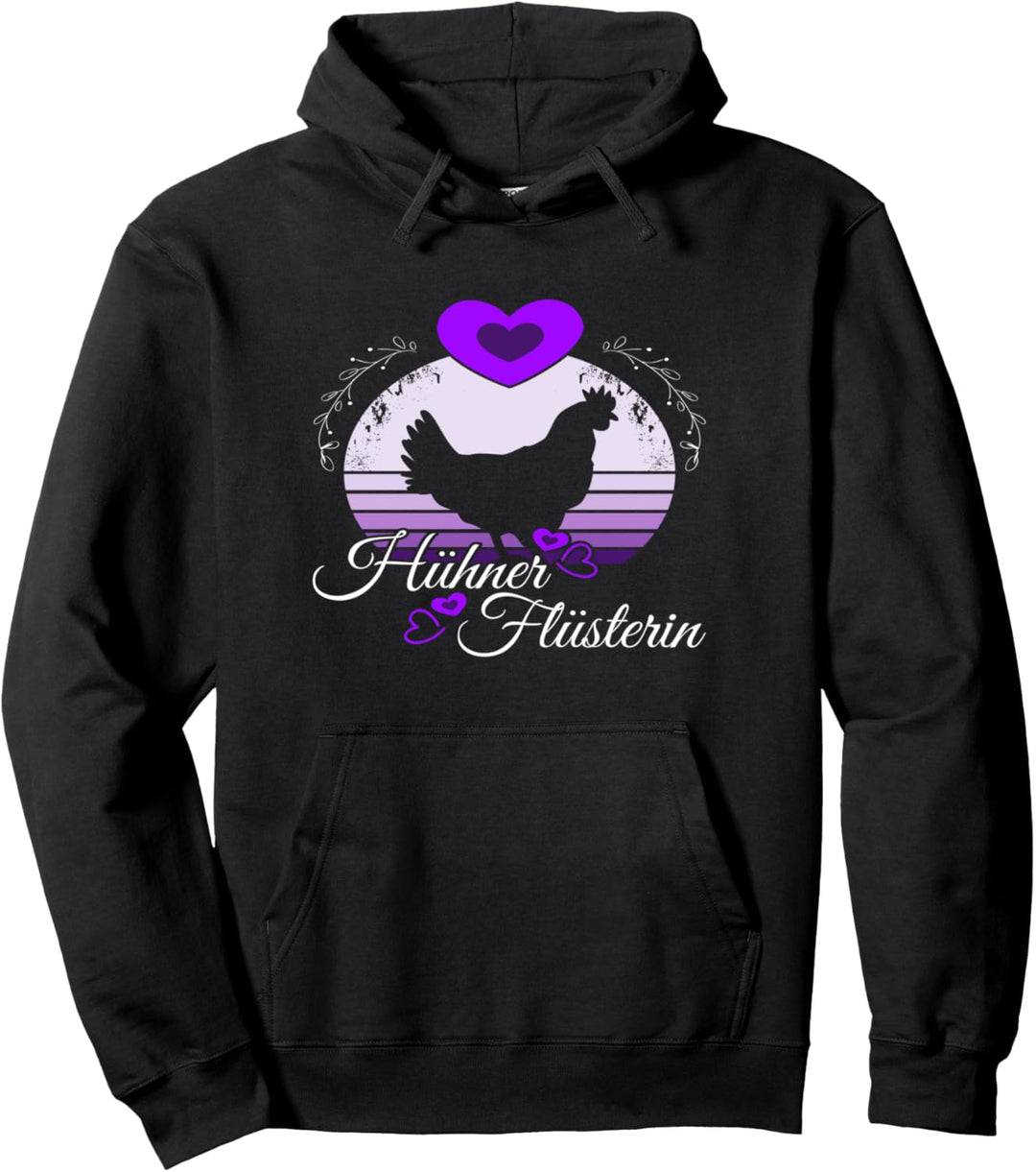 Mädchen Frauen Hühner Landwirt Outfit I Fun Hühner Flüsterin Pullover Hoodie