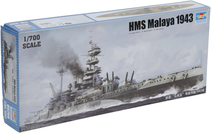 Trumpeter 05799 - Modellbausatz HMS Malaya 1943