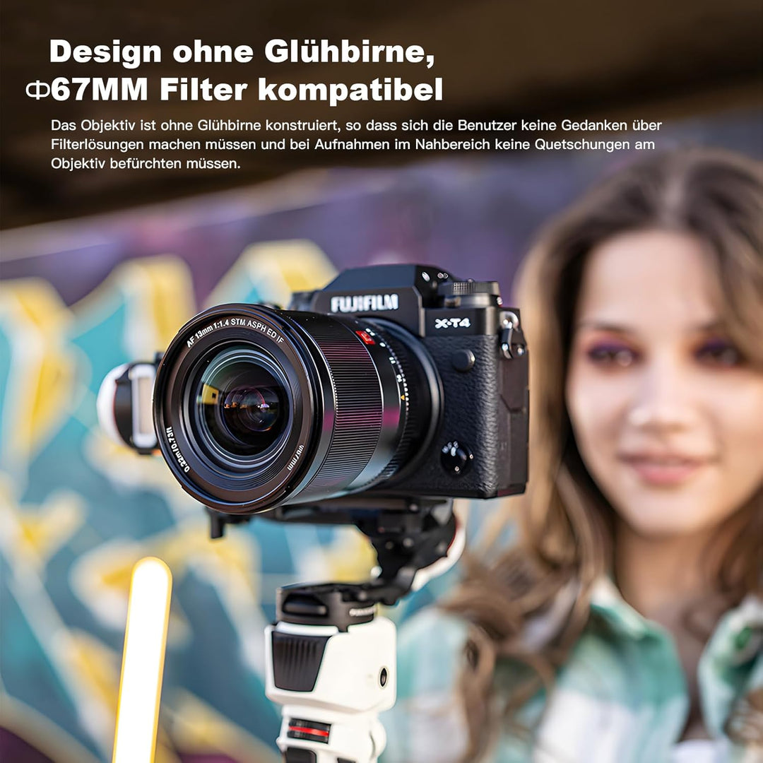 VILTROX 13mm F1.4 APS-C Superweitwinkel Autofokus Objektive für Nikon Z Mount Kamera Objektive Stand