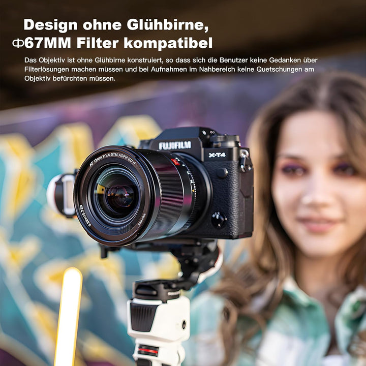 VILTROX 13mm F1.4 APS-C Superweitwinkel Autofokus Objektive für Nikon Z Mount Kamera Objektive Stand