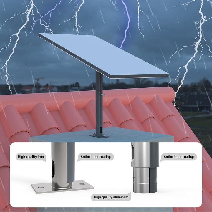 HOLACA Aufgerüstete Halterung für Starlink Gen 3/2,Starlink Mini, Verstellbare Dachhalterung Stabile