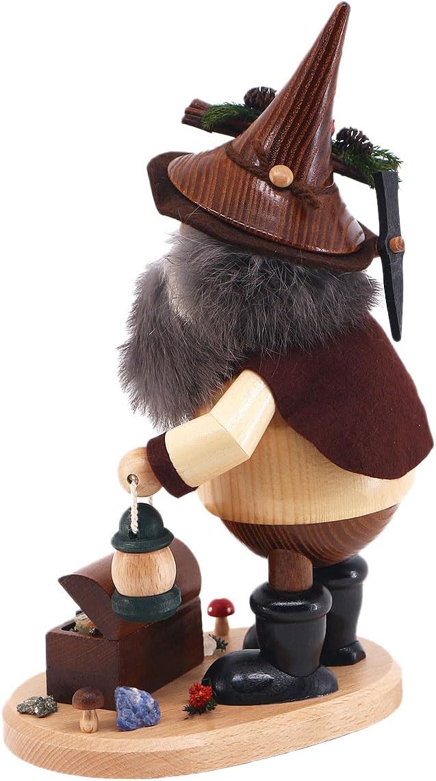Drechselwerkstatt Uhlig DWU | Erzgebirgisches Räuchermännchen Räuchermann | Weihnachtsdekoration Han