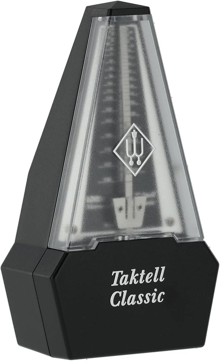 Wittner Metronom 829161 Kunststoffgehäuse ohne Glocke Taktell Classic silberfarben, silberfarben