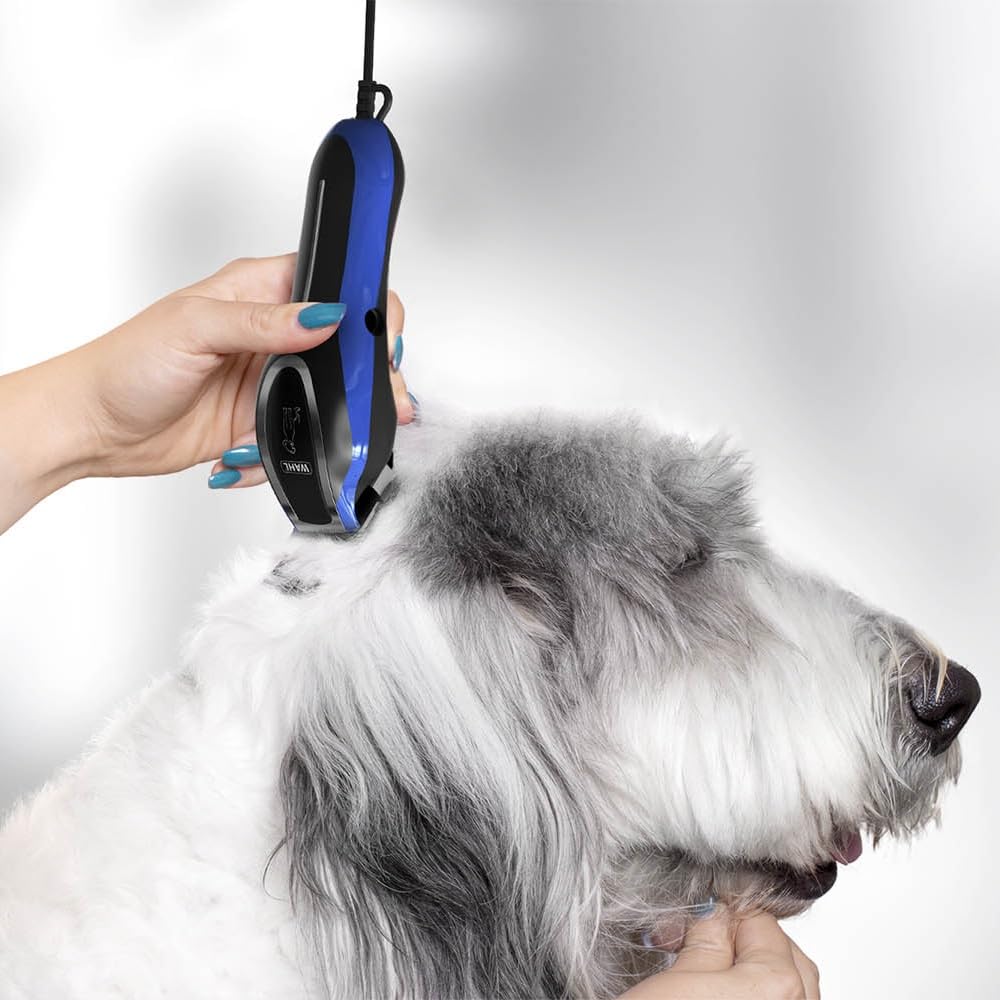 Wahl Komplettes Fellpflege-Hundeschermaschine & Trimmer-Kit, Schermaschine für Hunde, Fellpflege, ge