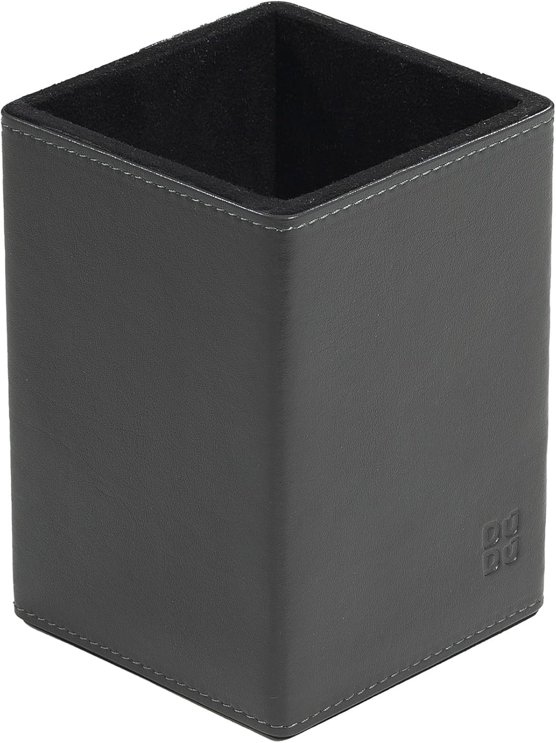 DUDU Schreibtisch-Set aus Leder für das Büro 4-teilig mit Taschenleerer Stifthalter Briefhalter Zett