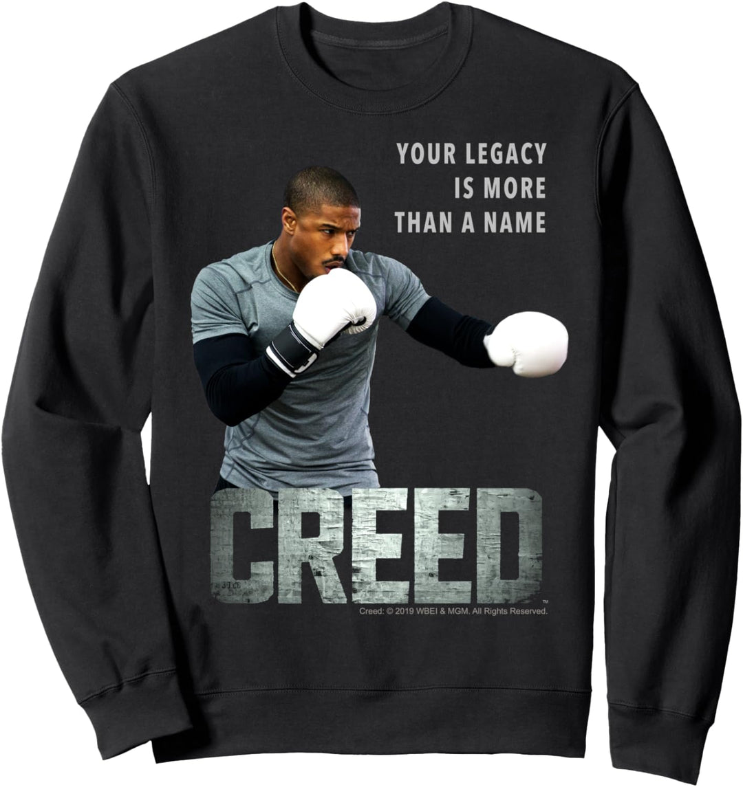 Creed Your Legacy Is More Than A Name Portrait Logo Sweatshirt