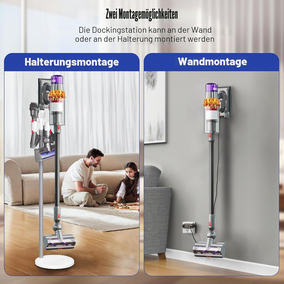 Staubsauger Dockingstation für Dyson V12 Schnurlosen Staubsauger, Leichte Version Ladestation Aufhän