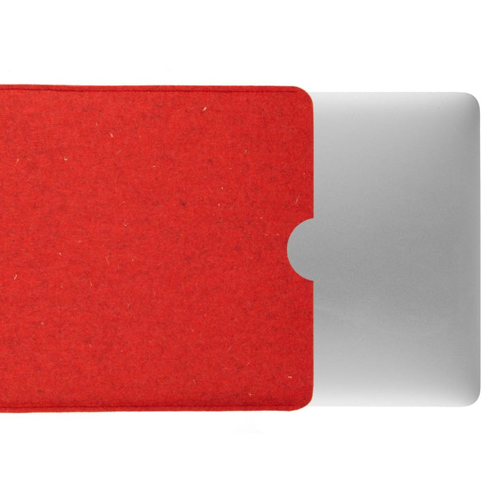 CoverKingz Filz Hülle für MacBook Pro 13" (M1,M2)/Air 13" (M1) - Notebook Tasche handgefertigt aus W