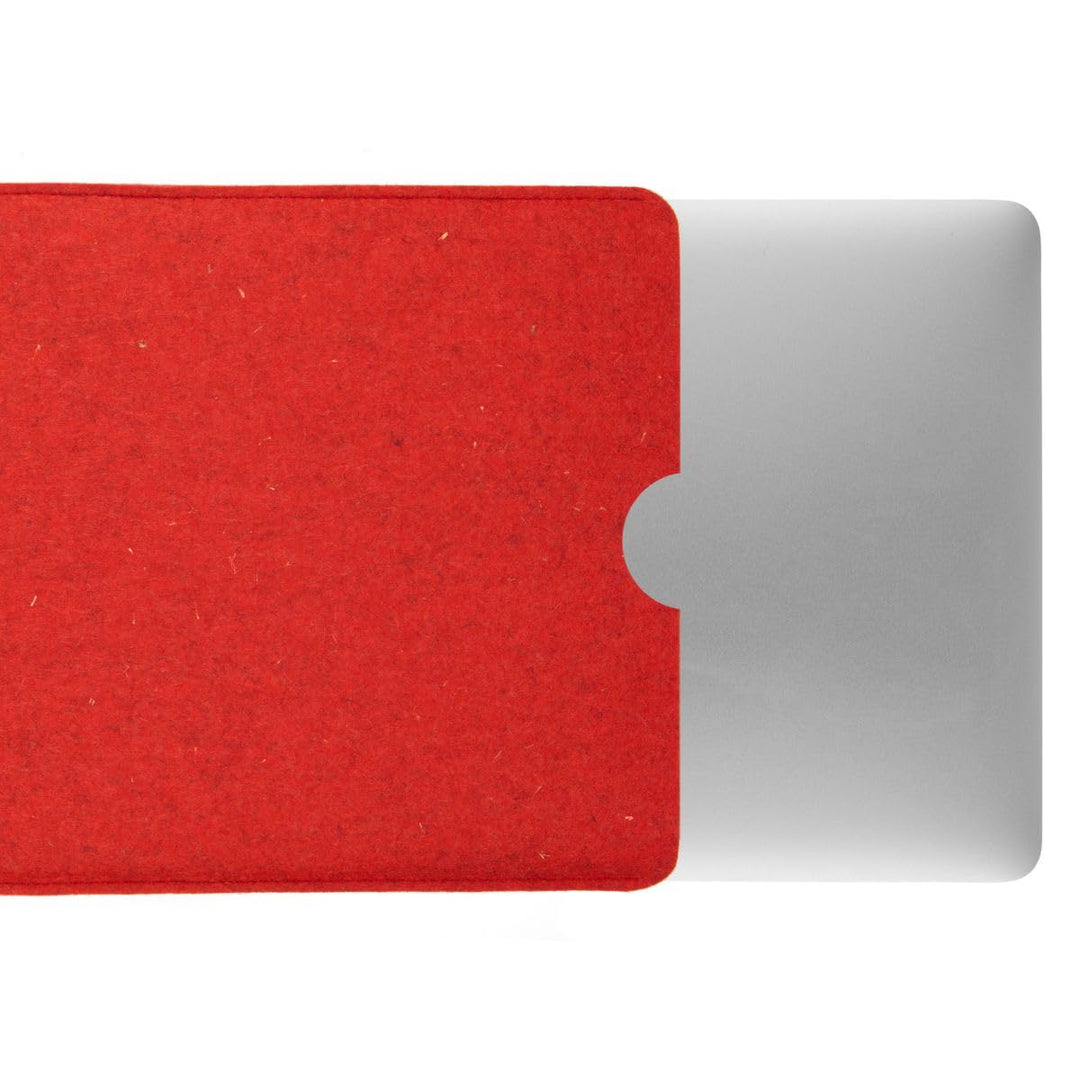 CoverKingz Filz Hülle für MacBook Pro 13" (M1,M2)/Air 13" (M1) - Notebook Tasche handgefertigt aus W