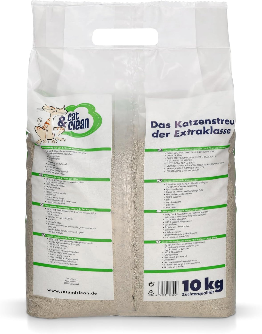 Cat & Clean CCB10 brilliant mit Babypuderduft Brilliant Babypuderduft 10 kg (1er Pack), Brilliant Ba