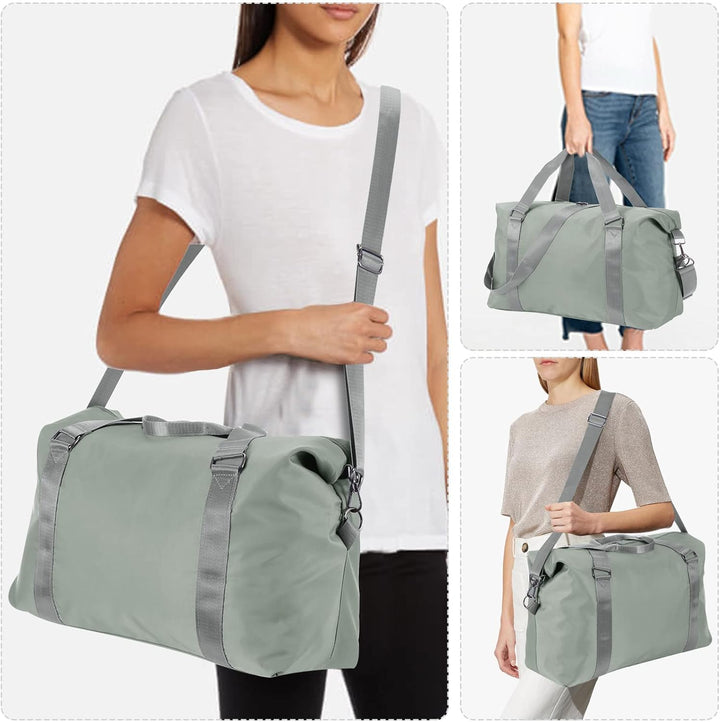 HAWEE Reisetasche Herren Gross Weekender Sporttasche Damen Wasserdicht Gym Bag Leichte Handgepäck Ta