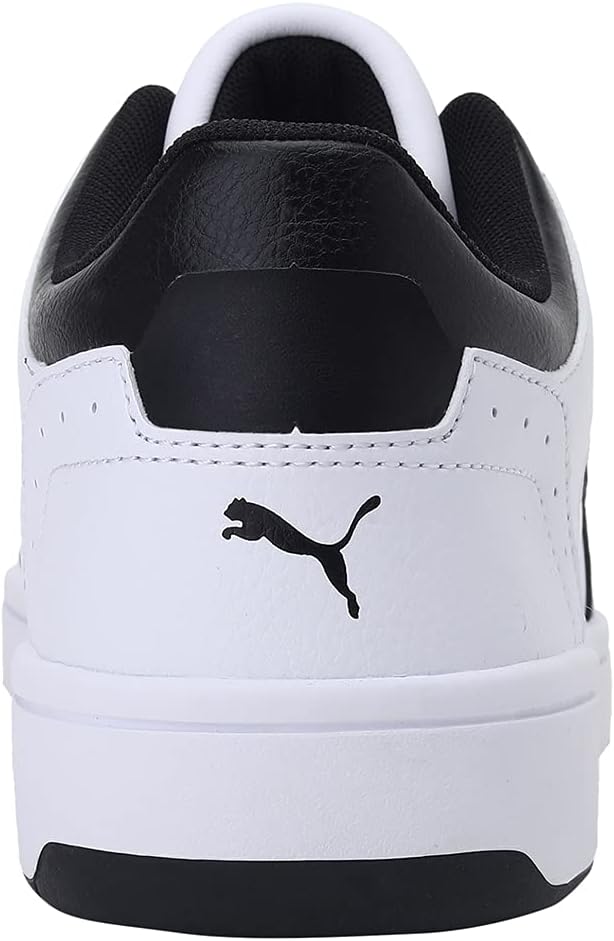 PUMA Herren Rebound Joy Low Sneaker 43 EU Puma White Puma Black, 43 EU Puma White Puma Black