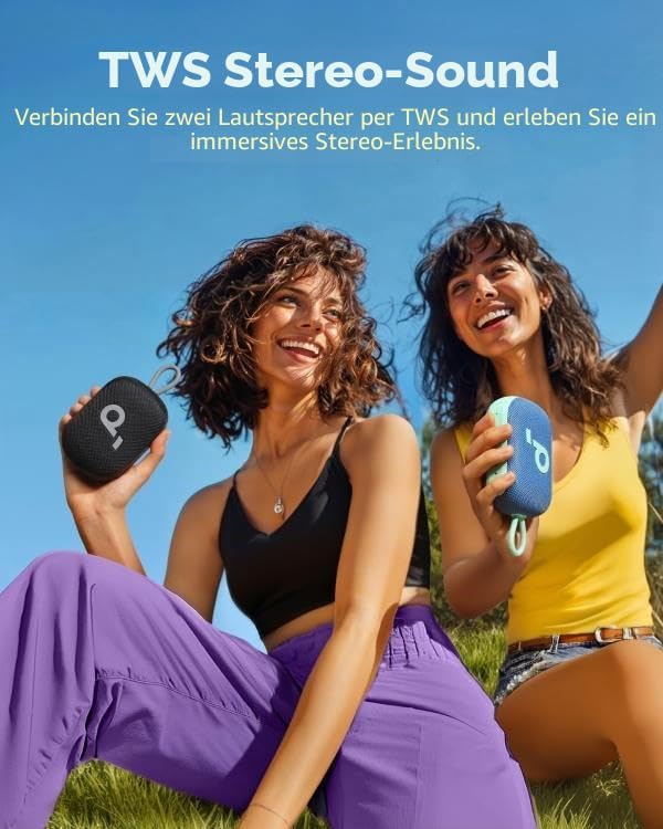 Anker Innovations Soundcore Select 4 Go Lautsprecher tragbar kabellos Bluetooth App-gesteuert 5 Watt