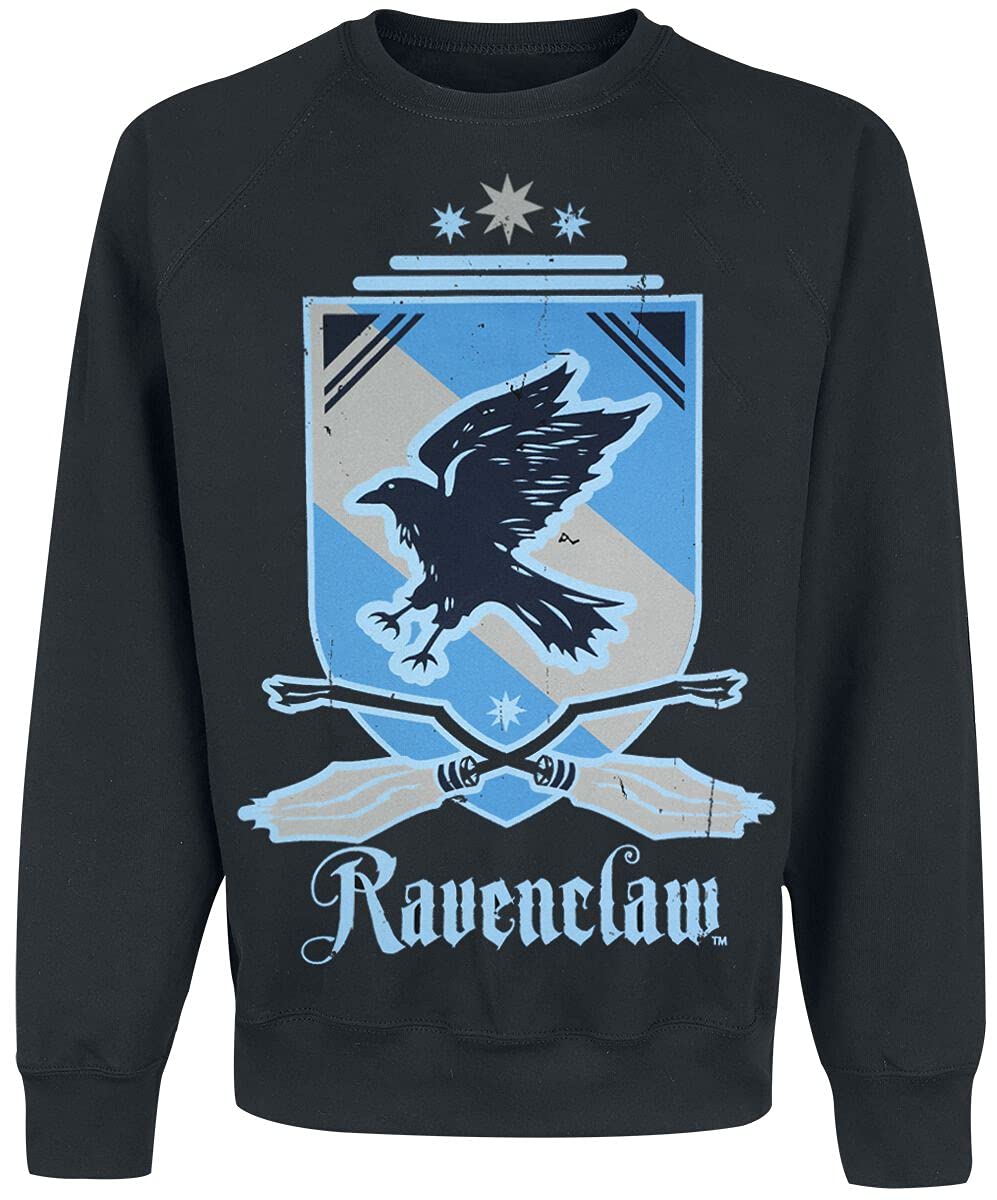 Harry Potter Ravenclaw Männer Sweatshirt schwarz L