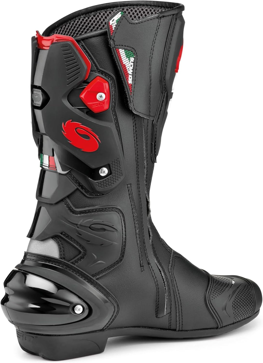 Sidi Herren Vertigo 2Motorradstiefel 41 EU Black Red, 41 EU Black Red