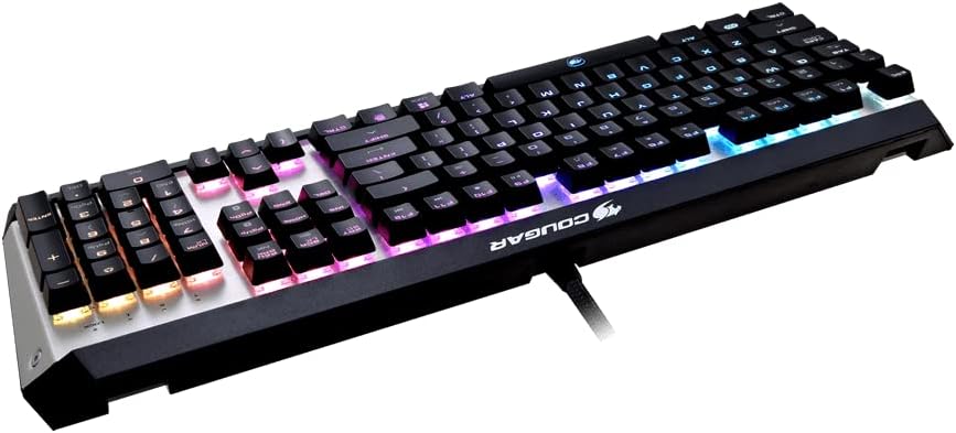 Cougar Attack X3 RGB Gaming Tastatur, MX Brown, DE Layout MX Brown - DE Layout II, MX Brown - DE Lay
