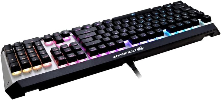 Cougar Attack X3 RGB Gaming Tastatur, MX Brown, DE Layout MX Brown - DE Layout II, MX Brown - DE Lay
