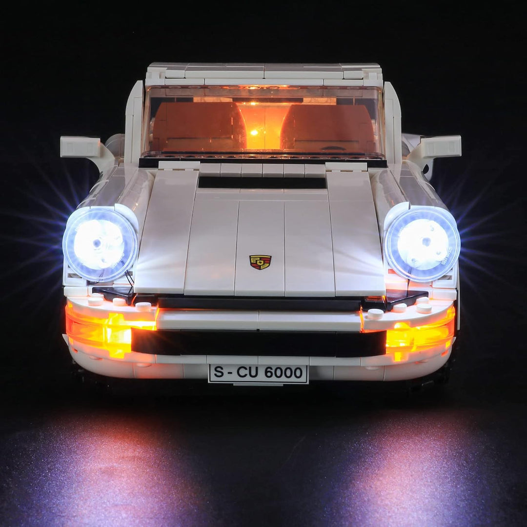YEABRICKS LED Licht für Lego-10295 Creator Expert Porsche 911 Bausteine Modell (Lego Set Nicht entha
