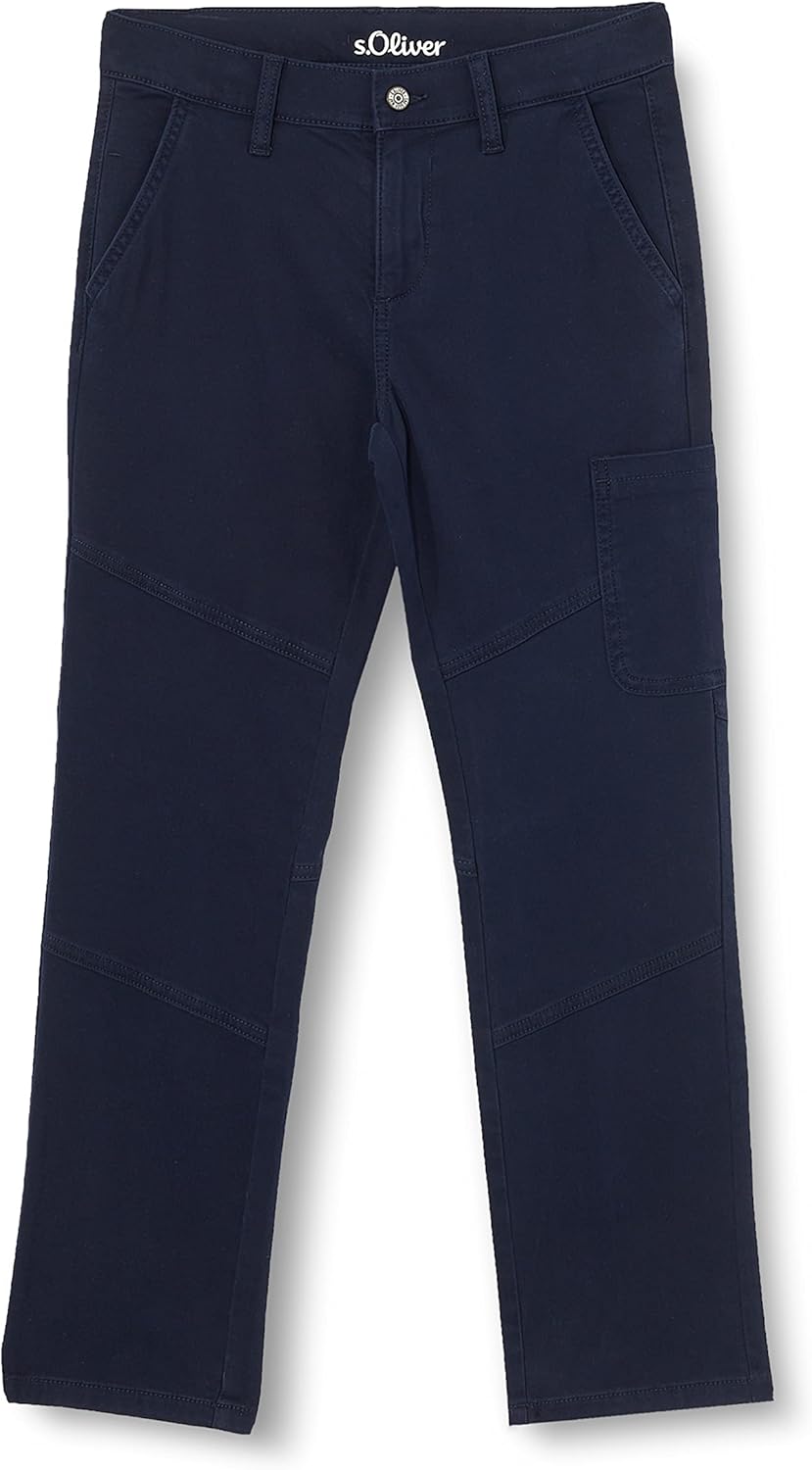 s.Oliver Jungen Hose Pete, Regular Fit, Blau 5952