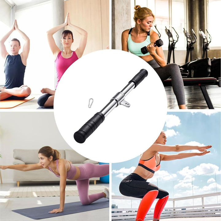 Trainingsstange - 18.9 Inch Fitness Stange | Edelstahl PP - Multifunktionale Trainingsstange Für Rüc
