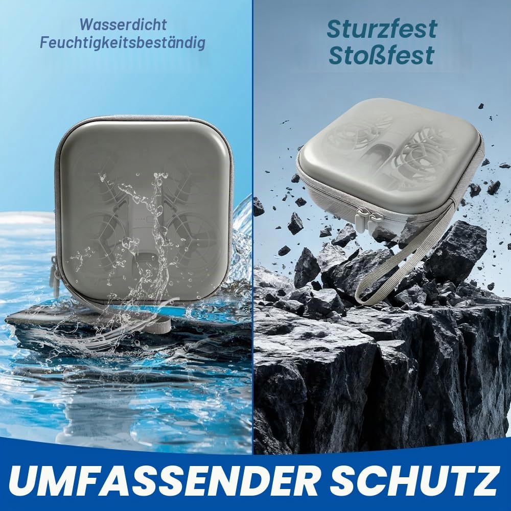 Neo 2 Tasche, SGZIOO Neo 2 Case Bag, Tragetasche Case Tasche für Dji Neo 2, PU Wasserdicht Tragetasc