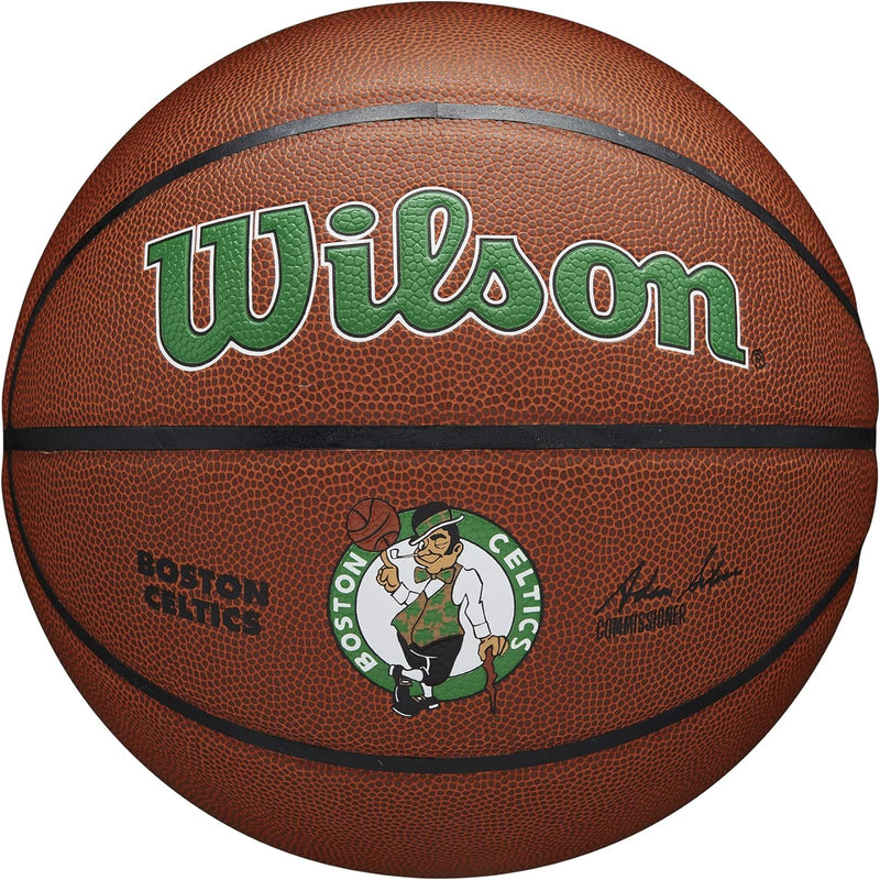 Wilson Unisex-Adult NBA Team Composite Basketball 7 Boston Celtics, 7 Boston Celtics