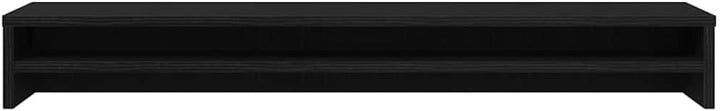 vidaXL Monitorständer Schwarze Eiche 100 x 24 x 13 cm Holzwerkstoff