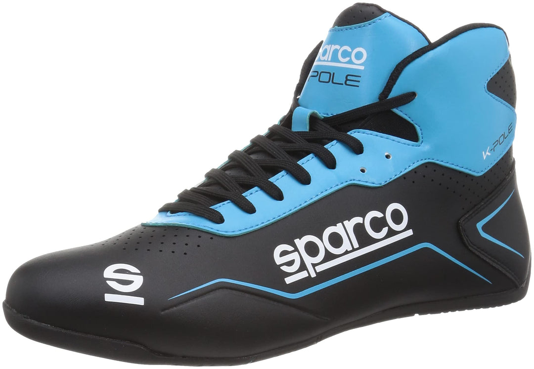 Sparco KART SHOES K-POLE GR. Taglia:43 Schwarz, Taglia:43 Schwarz