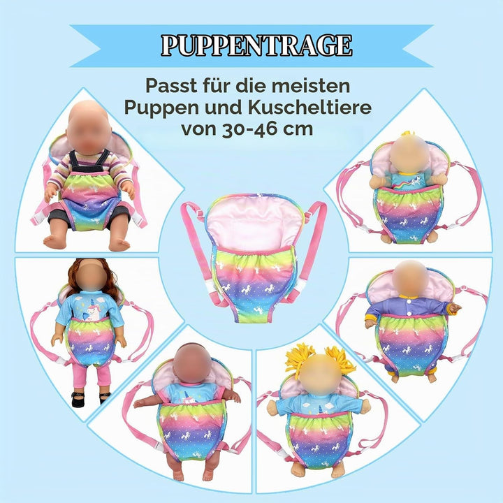 Magische Flasche Baby Puppe Milchfläschchen mit Schnuller, Magische Puppenflasche mit Verschwindende
