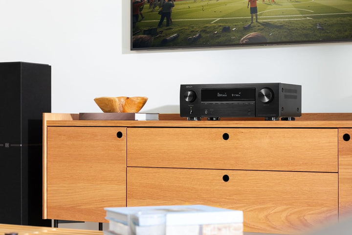 Denon: AVR-X1800H 7.2 8K Surround Receiver - Schwarz