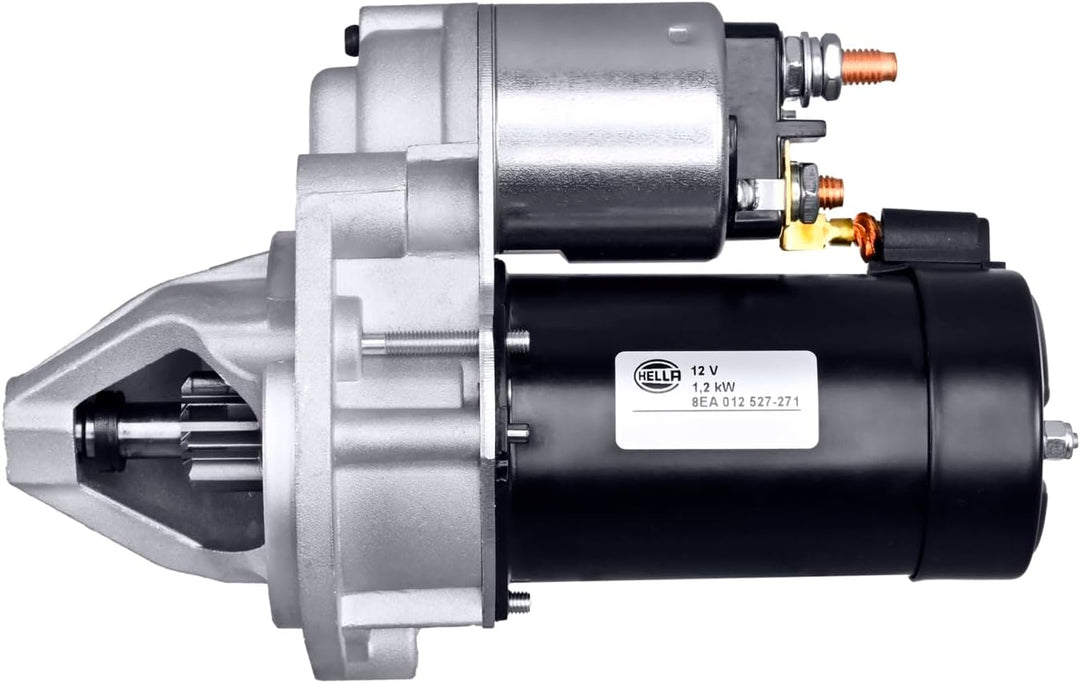 HELLA - Starter/Anlasser - 12V - 1.2kW - für u.a. Mercedes-Benz C-Class (W202) - 8EA 012 527-271