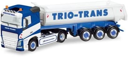 Herpa H0 Volvo FH Rundmulden-Szg Trio
