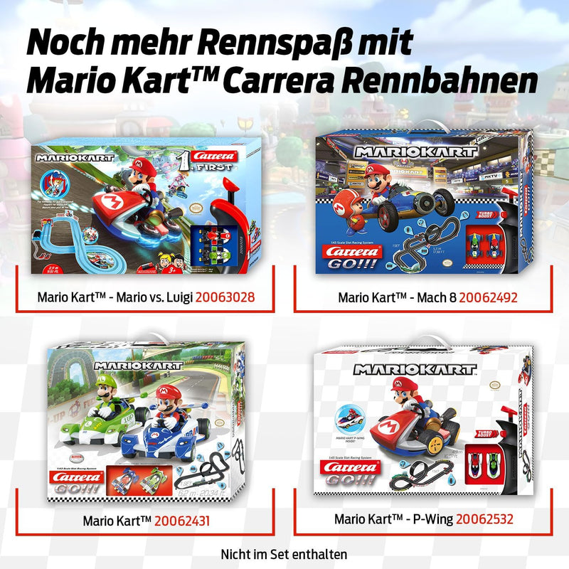 Carrera RC Nintendo Mario Kart Bumble V mit Yoshi I Ferngesteuertes Auto ab 6 Jahren für drinnen & d