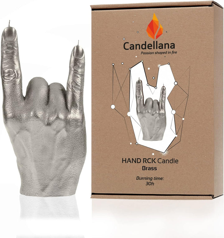 Candellana Hand Kerze Aesthetic 97 x 85 x 195 mm - Kerzen Aesthetic 3D - Candles Aesthetic - Dekorat