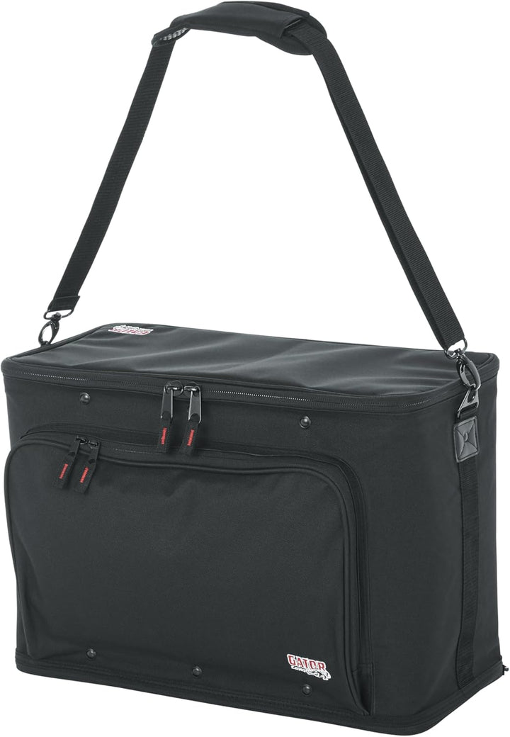 Gator GR-RACKBAG-4U Leichte Gepäckträgertasche mit Aluminiumrahmen und PE-Verstärkung 4U Rack Space,